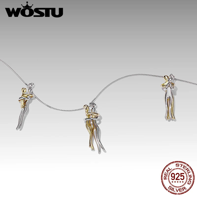 Collana in argento 925 , un pensiero che ti stringe il cuore , da condividere sia con tua figlia , ma anche con la tua migliore amica . Regala emozioni che restano nel tempo scegli CONDORA