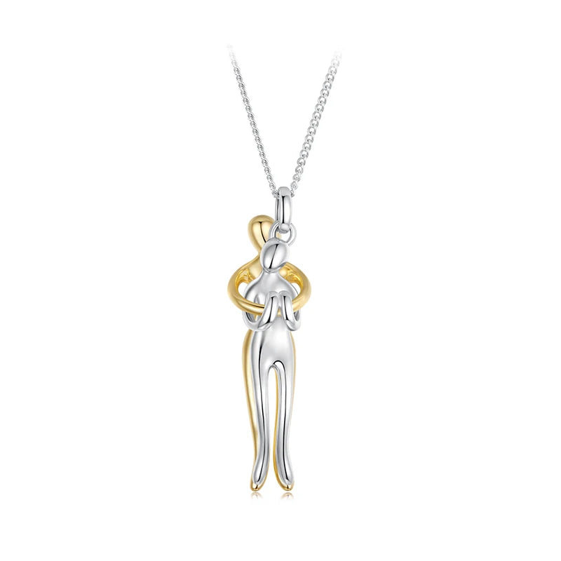 Collana in argento 925 , un pensiero che ti stringe il cuore , da condividere sia con tua figlia , ma anche con la tua migliore amica . Regala emozioni che restano nel tempo scegli CONDORA